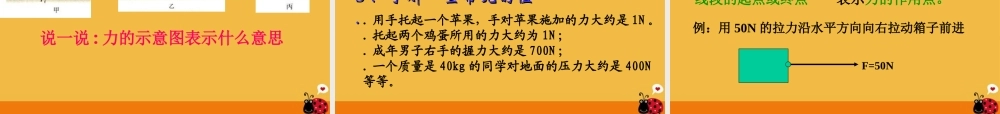 九年级物理 第十二章124力课件 人教新课标版 课件
