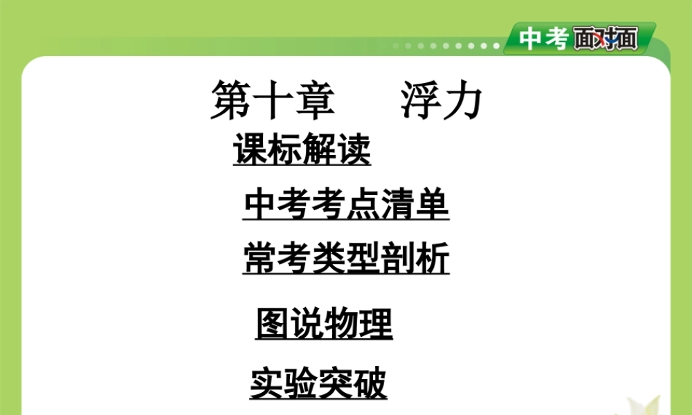 第十章浮力课件