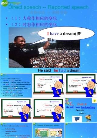 八年级英语下册 UNIT4(第三课时) 课件 人教新目标版 课件