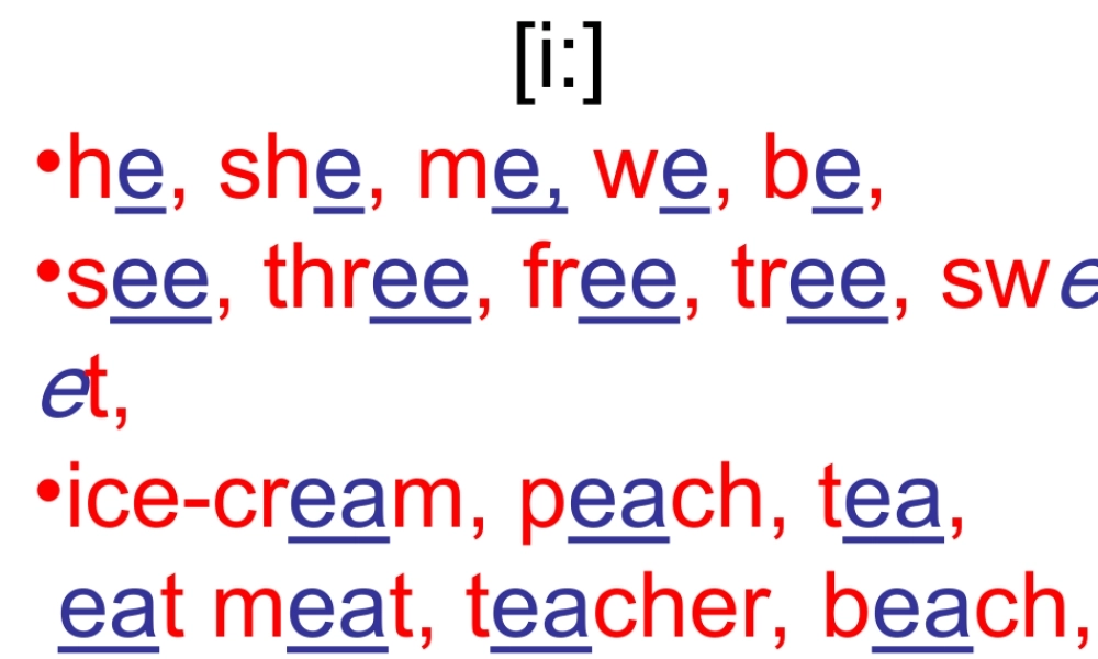 初中英语 音标 语音 语调[课件包]