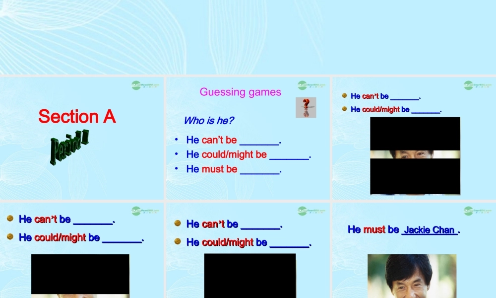 九年级英语上册 Unit 5(It must belong to Carla)课件 人教新目标版 课件