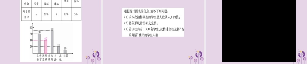九年级数学上册 第5章 用样本推断总体 52 统计的简单应用作业课件 (新版)湘教版 课件