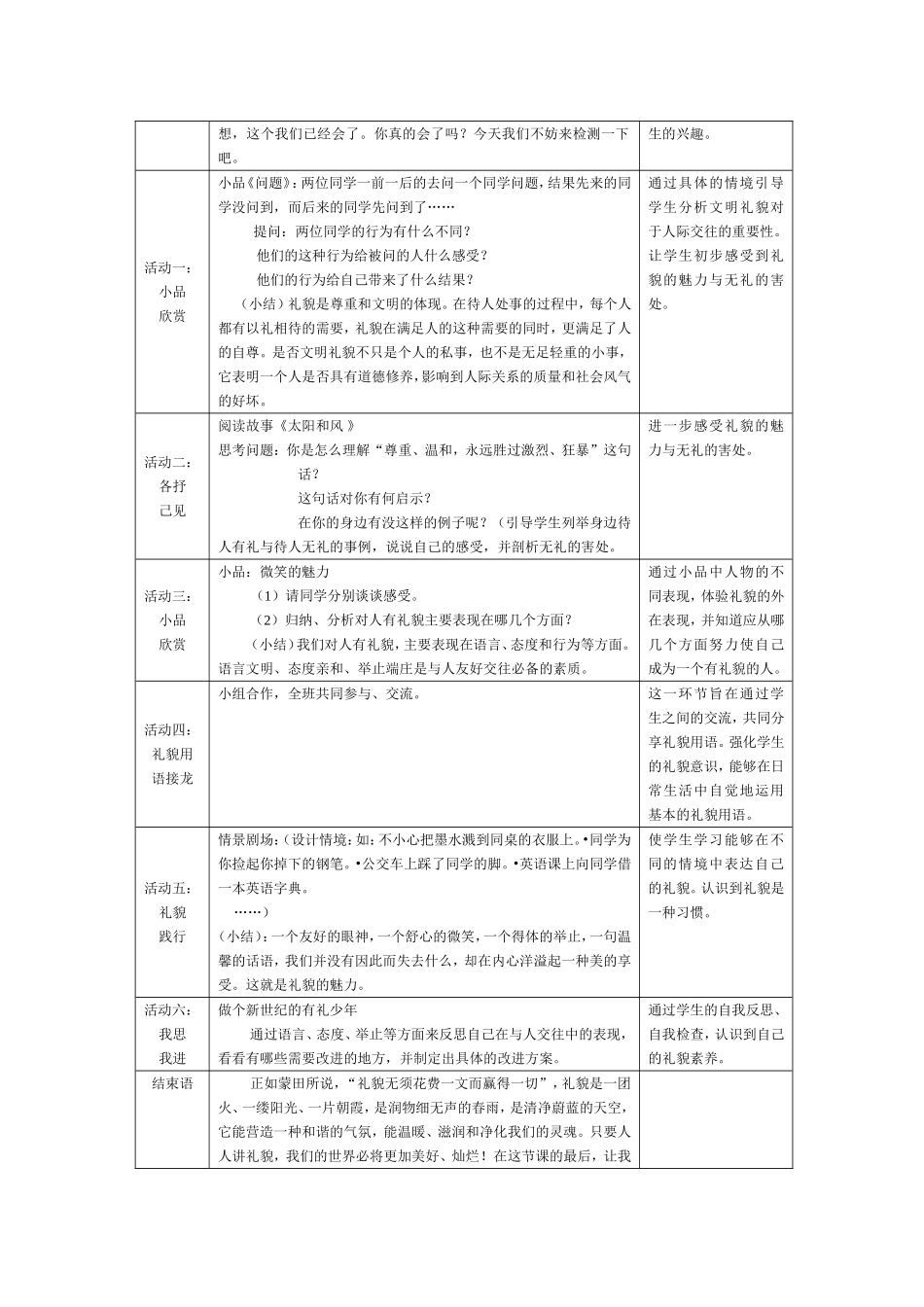 《礼貌显魅力》_第2页