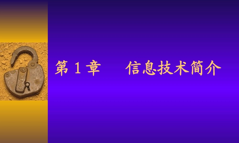 信息技术简介
