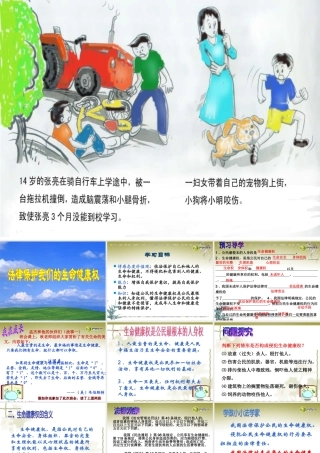 八年级政治上册 法律保护我们的生命健康权课件 鲁教版 课件