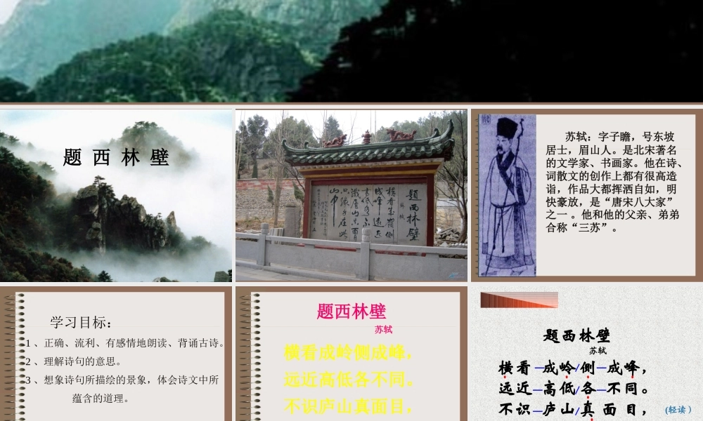 题西林壁课件 (2)