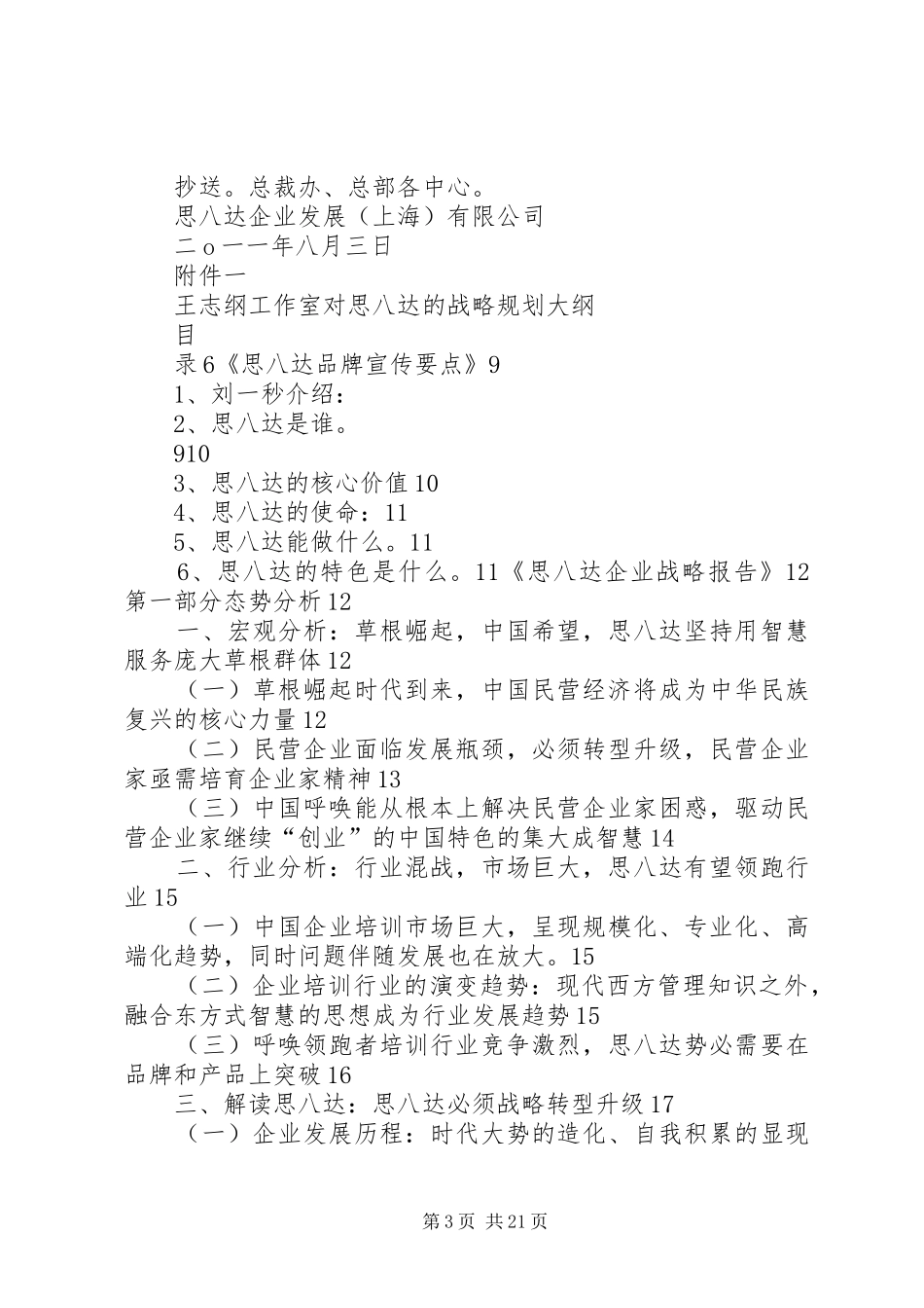 百日飞跃王志纲工作室战略规划_第3页