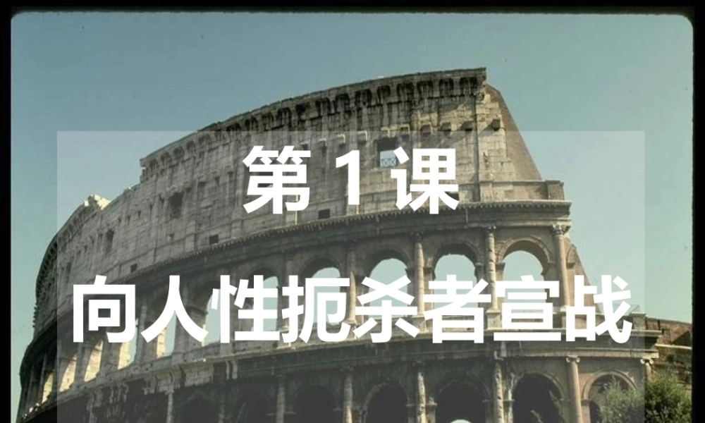 九年级历史向人性扼杀者宣战[整理]北师大版 课件