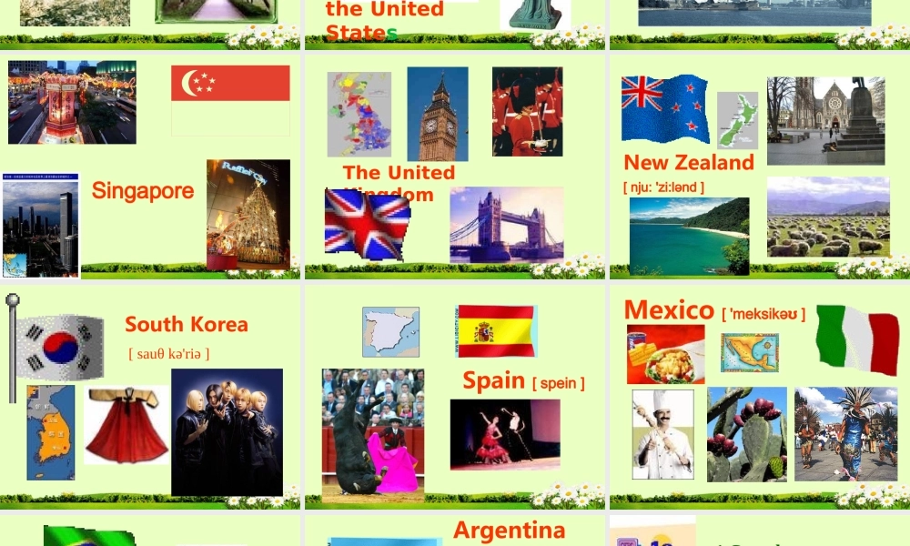 初中七年级英语下册 Unit 1 Where is your pen pal from  课件 人教新目标版 课件