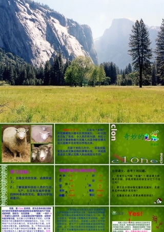 八年级语文上册 第四单元 17 奇妙的克隆课件 新人教版 课件