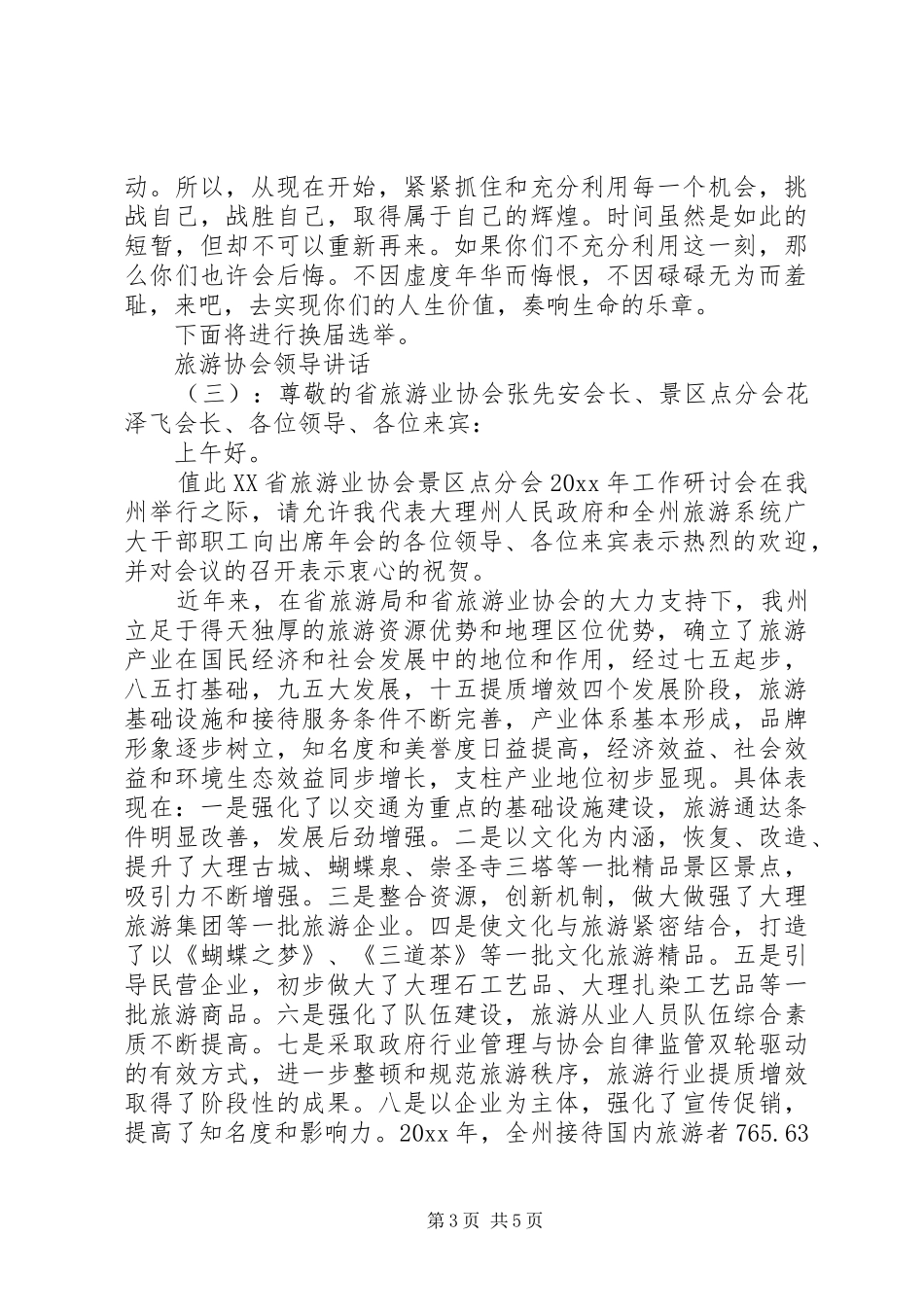 旅游协会领导讲话_第3页