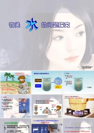 初三化学有关水的问题探究 课件