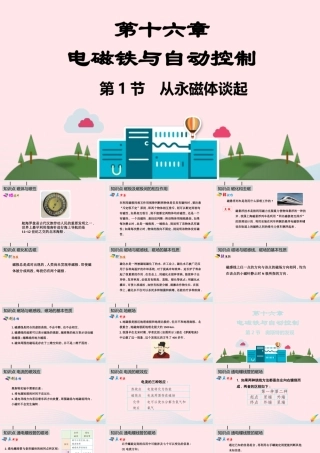 九年级物理下册 第十六章 电磁铁与自动控制课件 (新版)粤教沪版 课件