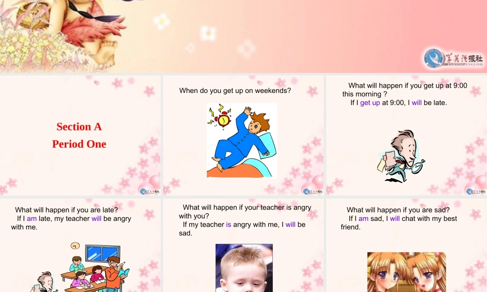 八年级英语下册 IF YOU GO TO THE PARTY YOU_LL HAVE A GOOD TIME课件 人教新目标版 课件