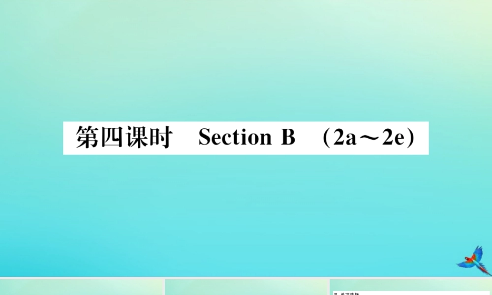 九年级英语全册 Unit 5 What are the shirts made of(第4课时)习题课件 (新版)人教新目标版 课件