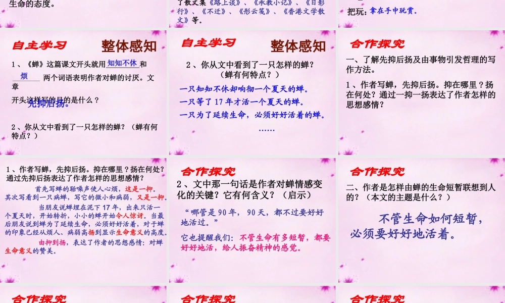 七年级语文上册 18 短文两篇课件3 (新版)新人教版 课件