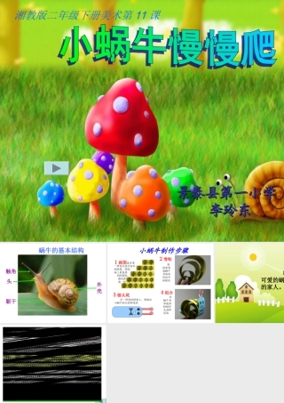 小蜗牛慢慢爬 (2)