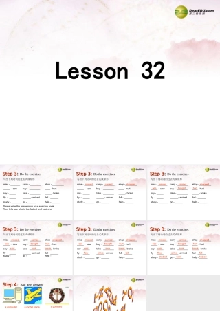 中学七年级英语下册 Lesson 32课件 冀教版 课件