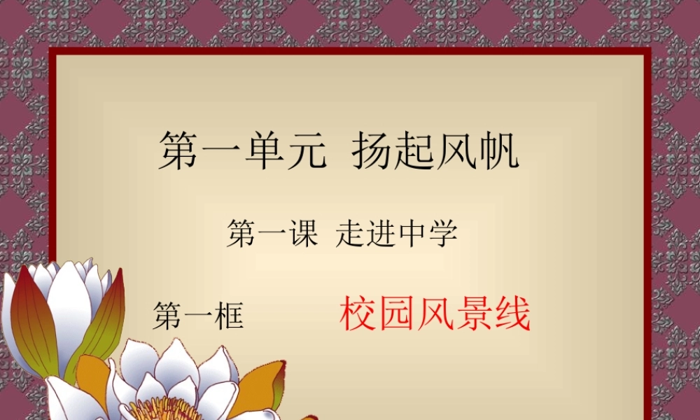 中学 课件人教版新课标