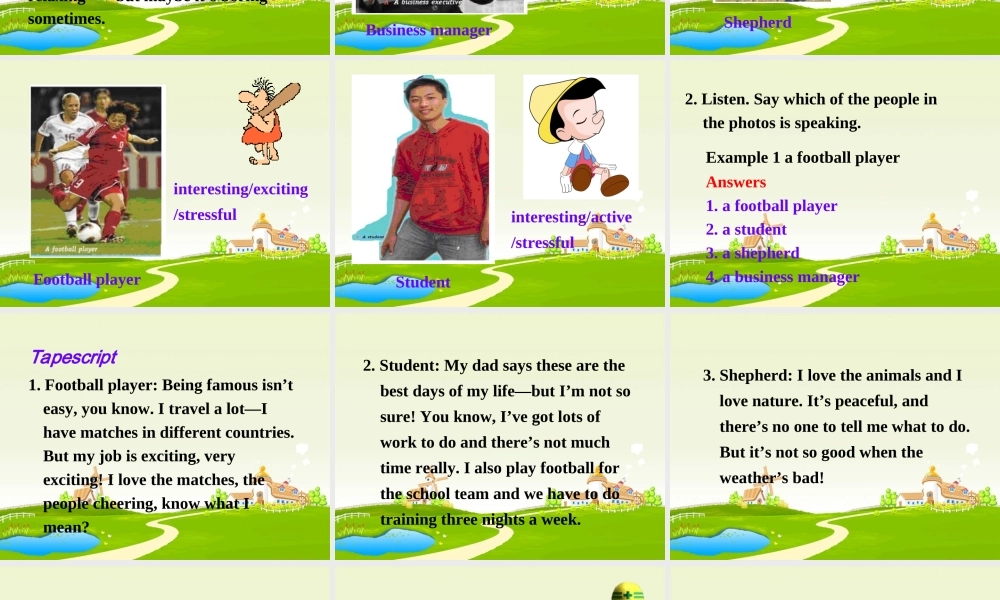 北师版英语必修1U1 Life Styles--Warm-up Lifestylesppt 课件