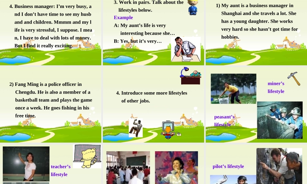 北师版英语必修1U1 Life Styles--Warm-up Lifestylesppt 课件