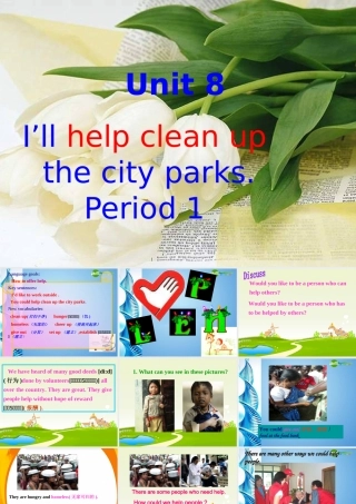 九年级英语 Unit8 Section A课件 人教新目标版 课件