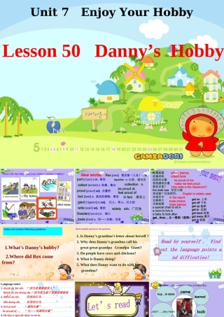 八年级英语上册 第50课课件 冀教版 课件