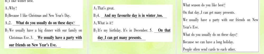 七年级英语上册 Unit 7 Days and Months Lesson 38 Nick s Busy Month课件 (新版)冀教版 课件