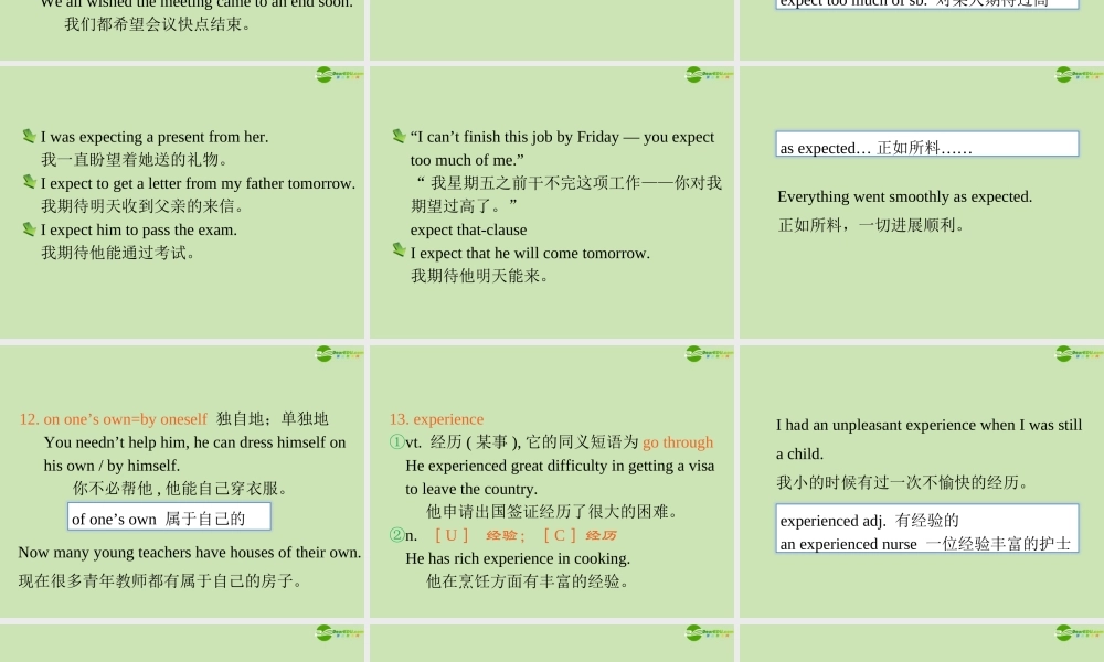 广东省高三英语第一轮总复习 Module1 Unit2 Heroes(2)课件 北师大版 新课标 课件