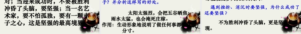 八年级语文下册(傅雷家书两则)课件 鲁教版 课件