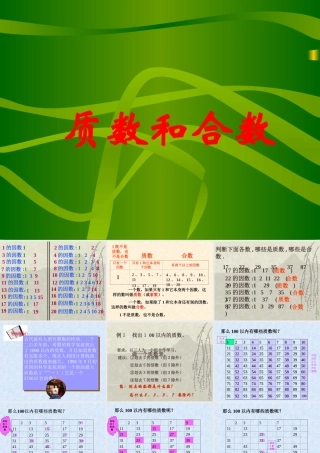 质数和合数(2)