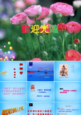 八年级语文下册 21 周亚夫军细柳课件 语文版 课件