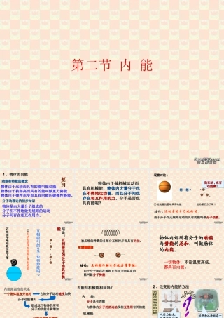 内能九年级物理课件示例 课件