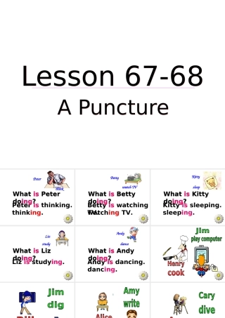 七年级英语上学期看听学67-68课课件