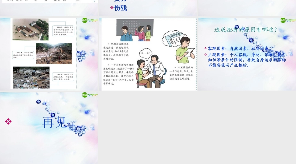 八年级政治下册 第二课(生命的滋味)课件 人民版 课件