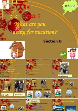 八年级英语上册 part2 Unit 3  What are you课件 人教新目标版 课件