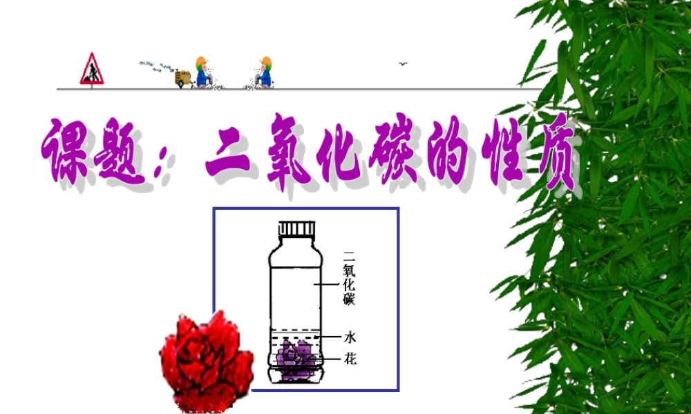 二氧化碳的性质 (3)
