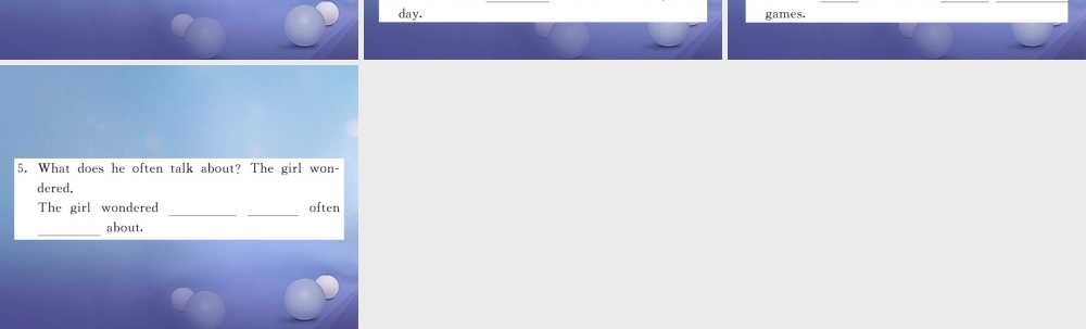 九年级英语全册 Unit 2 I think that mooncakes are delicious(第3课时)课件 (新版)人教新目标版 课件