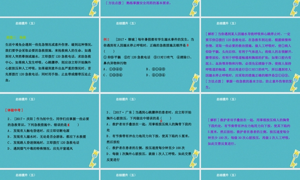 八年级生物下册 8.3 了解自己 增进健康总结提升(五)课件 (新版)新人教版 课件