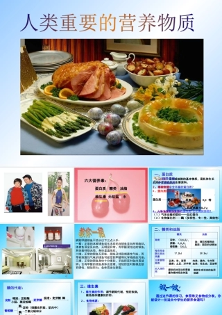 新课标 人教版化学与生活 人类重要的营养物质2 课件