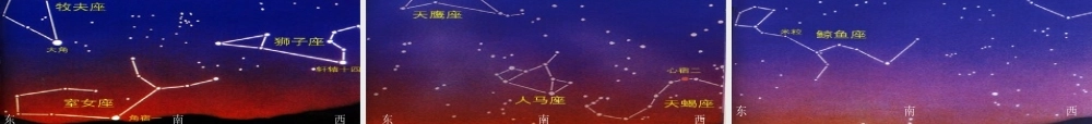 七年级科学上册 第一章第1节观天认星 华师大版 课件