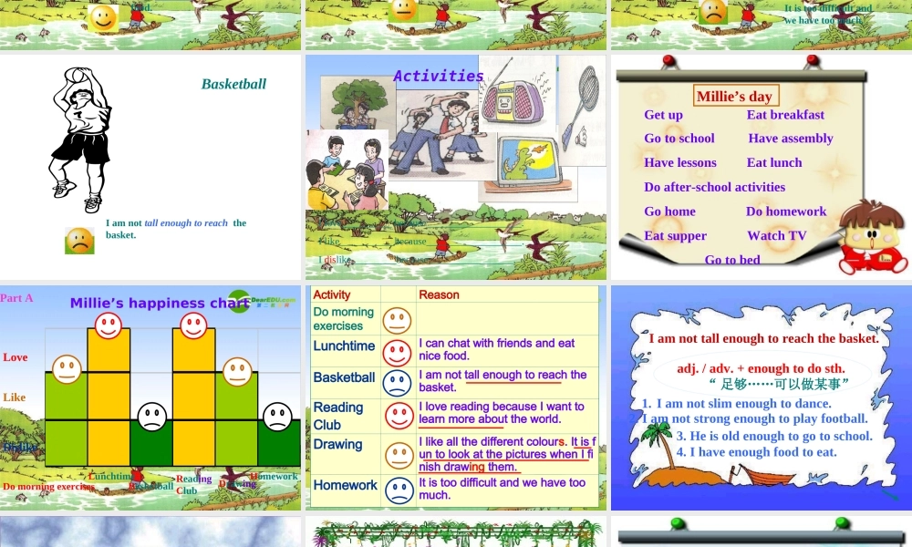 七年级英语上册 Unit 2 My day Main task课件 译林牛津版 课件