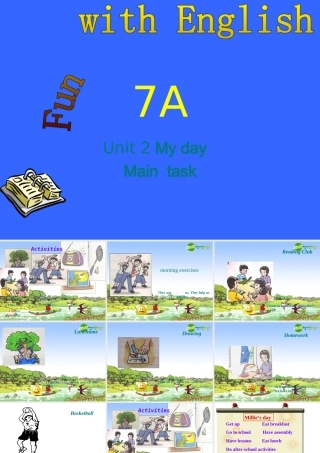 七年级英语上册 Unit 2 My day Main task课件 译林牛津版 课件