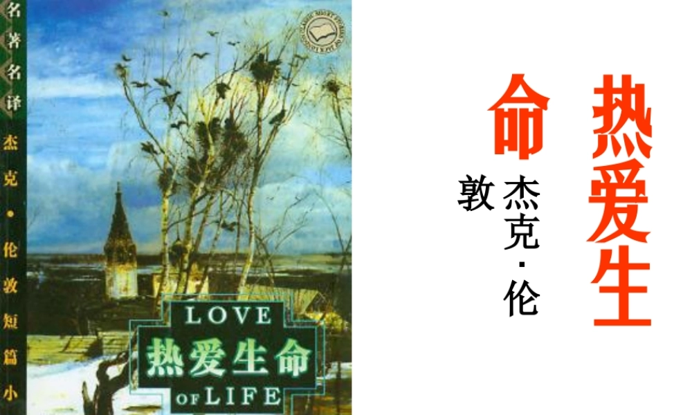 九年级语文上(热爱生命)课件6长春版 课件