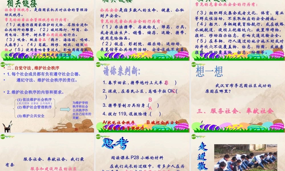 九年级政治 让社会投给我赞成票课件 鲁教版 课件