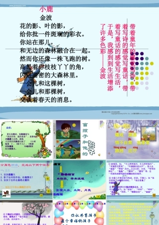 七年级语文上：第29课(盲孩子和他的影子)课件人教新课标版 课件