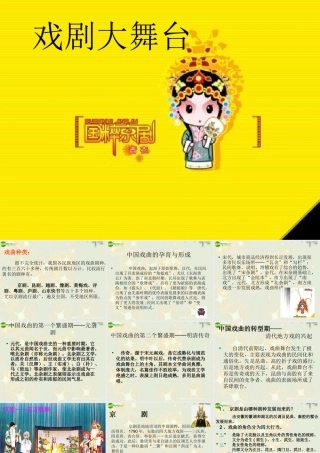 七年级语文下册(戏曲大舞台)课件 人教新课标版 课件