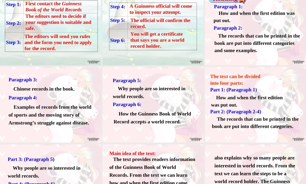 新课程高三英语Unit1课件 人教修订版 课件