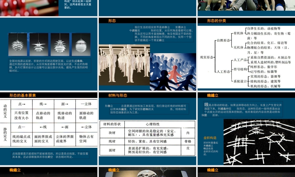 空间和立体造型