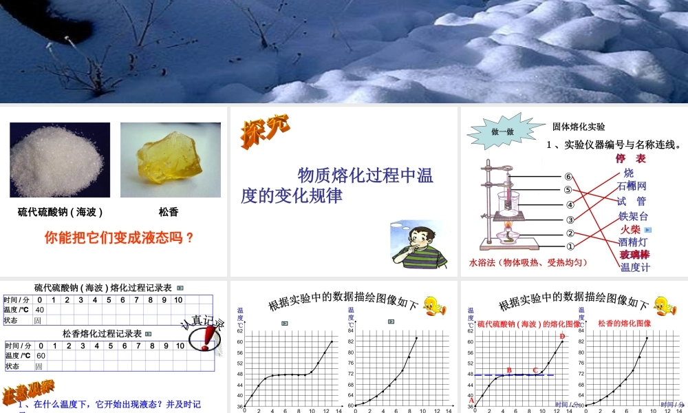 熔化和凝固优质课简化版